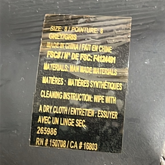 Mark Gray Studded Sling Booties Women’s Size 8 Retro Peek Of Snakeskin Edgy - Picture 12 of 14